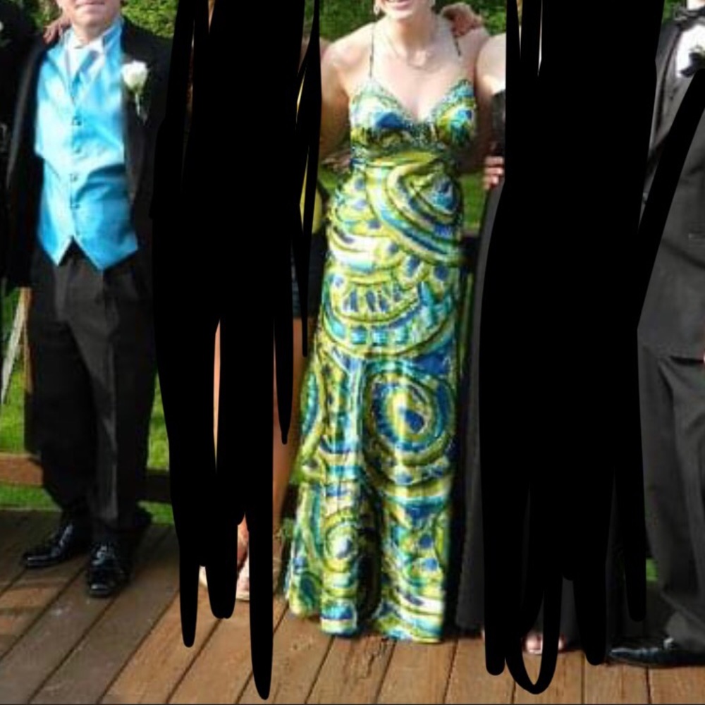 Niki for Alfred Angelo Chameleon Prom Dress